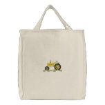 Classic Tractor embroidered bags