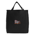 Classic Tractor embroidered bags