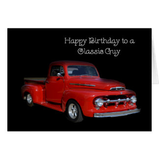 Classic Truck Birthday Cards & Invitations | Zazzle.co.uk