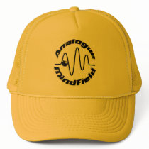 classic trucker hat w / Analogue Mindfield logo