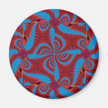 Classic Twist Refrigerator Magnet