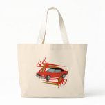 Classic Vintage Car Red and Black bags