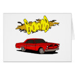 Classic Vintage Pony or Muscle Car Greeting Card