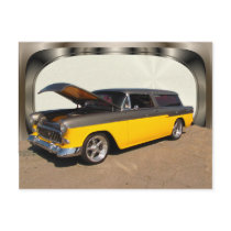 Classic Wagon ~ postcard