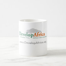 classic white mug with Develop Africa Logo mugs