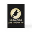Classic Witch Saying cards