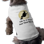 Classic Witch Saying pet clothing
