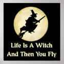 Classic Witch Saying posters