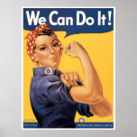 Classic WWII We Can Do It Print