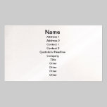 Classic Yellow Car business cards