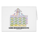 Classical Genetics Never Goes Out Of Style Greeting Card