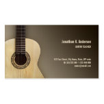 Classical Guitar business card