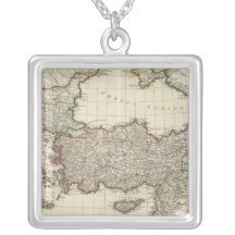 Classical Map of Rome Jewelry