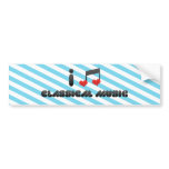 Classical Music bumper stickers