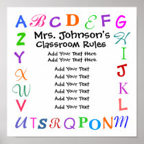 Classroom Rules by SRF