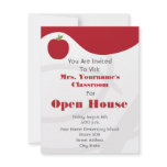 Classroom / School Open House- Red Apple Invites