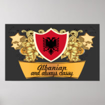 Classy Albanian Poster