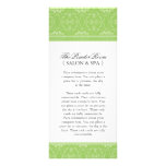 Classy and Stylish Salon and Spa Rack Card rack cards