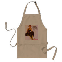 classy beat up aprons