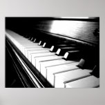 Classy Black & White Piano Photography