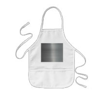 Classy Brushed Metal Textured Apron