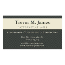 CLASSY BUSINESS CARD :: stately 8L