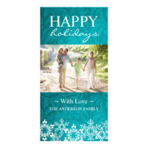 Classy Christmas Photo Card