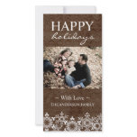 Classy Christmas Photo Card photo cards