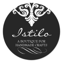Classy Damask Sticker