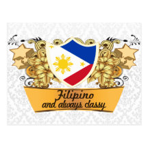 Classy Filipino Postcard
