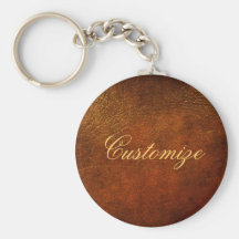 Classy Genuine Leather Designer Key Chain