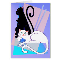 Classy Kitties Card