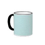 Classy Light Turquoise Printed Pattern. Mugs