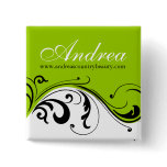 Classy Name Tag buttons