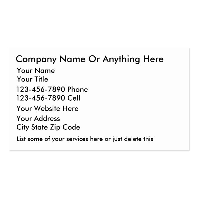 Classy Pet Care Business Cards