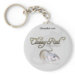 Classy Rat Rattery & Rescue Fancy Exotic Pet Rat keychains