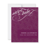 CLASSY SAVE THE DATE :: fancy text 6A