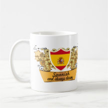 Classy Spanish Coffee Mug