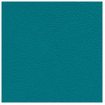 Classy Teal Leather Effect. Green Blue. Custom photo sculptures