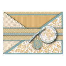 Classy Thank You Notecard Business Card