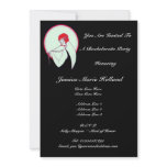 Classy Vintage Flapper ~ Bachelorette invitations