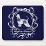 Classy Weathered Afghan Hound Mouse Pad