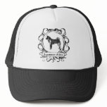 Classy Weathered Akita Trucker Hats