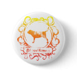 Classy Weathered Bloodhound buttons
