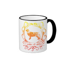 Classy Weathered Border Collie Mugs