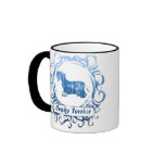Classy Weathered Cesky Terrier Coffee Mugs
