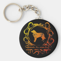 Classy Weathered Estrela Mountain Dog Keychains