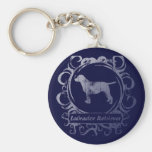 Classy Weathered Labrador Retriever Key Chain