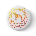 Classy Weathered Rottweiler Buttons