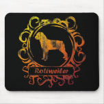 Classy Weathered Rottweiler mousepads